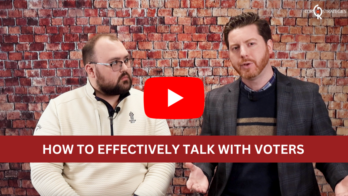 Use These Tips When Talking to Voters This Weekend